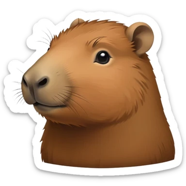 Cappybara  sticker