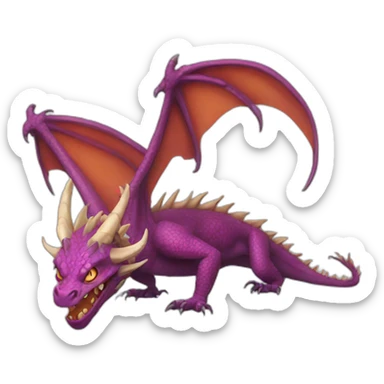 dragon dead sticker