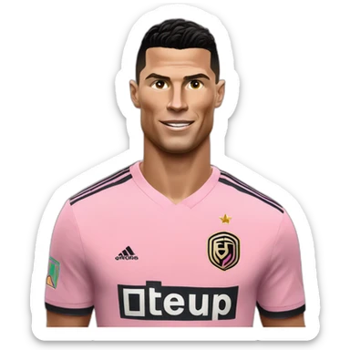 cristiano ronaldo inter miami sticker