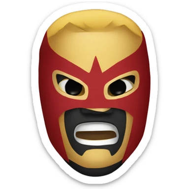 Luchador sticker