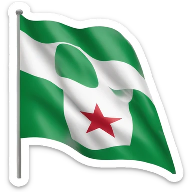 algerian flag emoji sticker