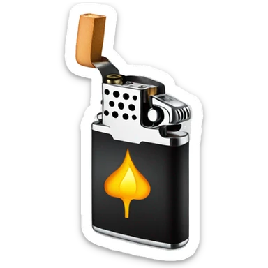 cigarette lighter sticker
