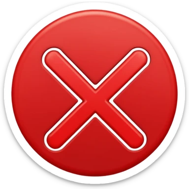 red circle crossed out sticker