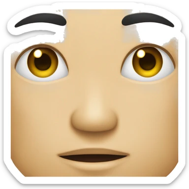 Criar emotion icon japones com olhos bem puxados sticker