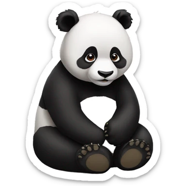 Panda sticker