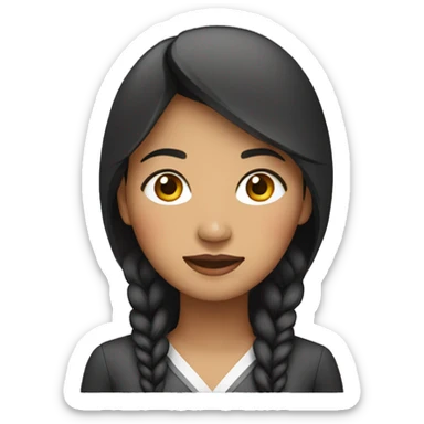 indonesian woman sticker