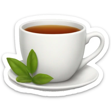 Tea sticker