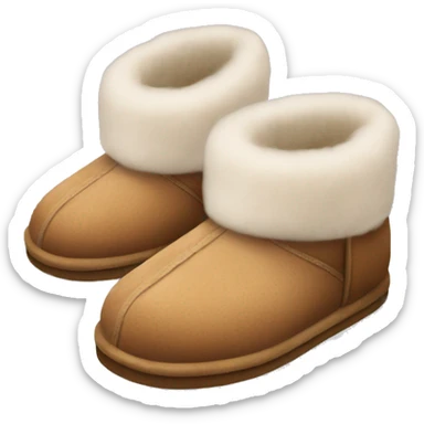Ugg slippers sticker