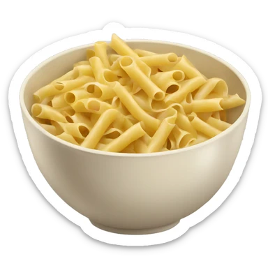 Bowl of pasta sticker
