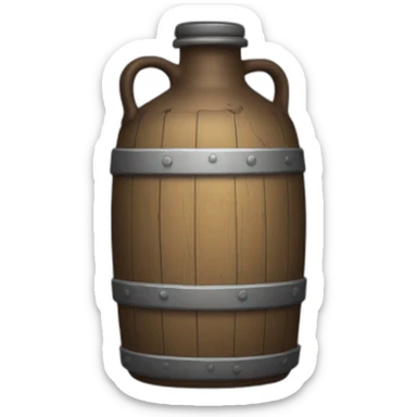 Moonshine jug sticker
