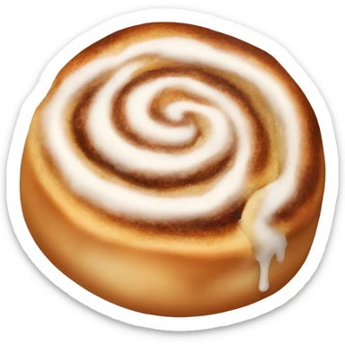 Cinnamon roll sticker