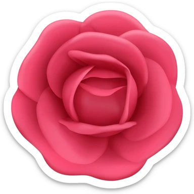 Rose sticker