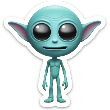 Alien Toy story sticker