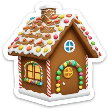 Gingerbreadhouse sticker