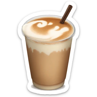 ice latte sticker