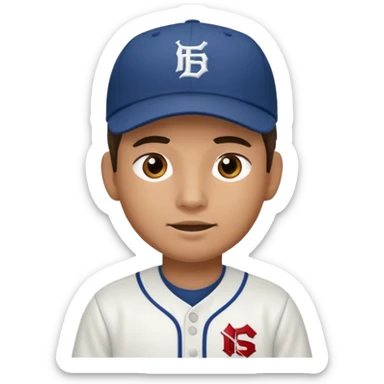 Baseball Player Pitcher sticker