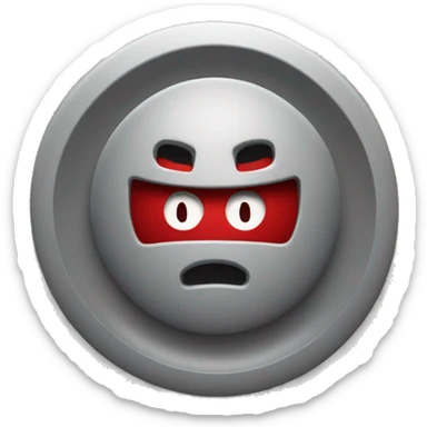 Red button with the word Union of Fury  sticker