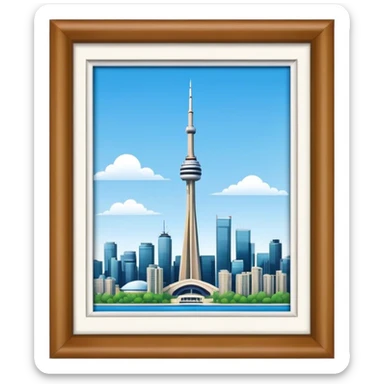 toronto tower sticker
