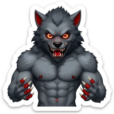 Werewolf by Night sticker