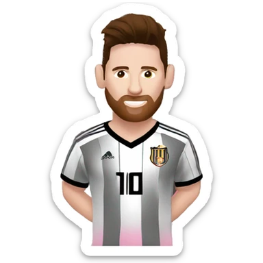 messi inter miami  sticker
