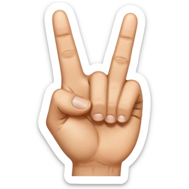 finger gun  sticker