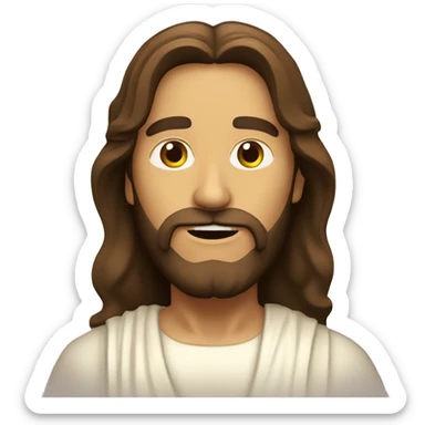 Jesucristo andando  sticker