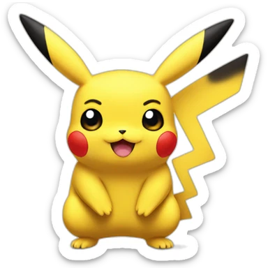 8th generation inbred pikachu sticker