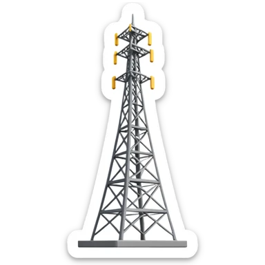 telephone tower sticker