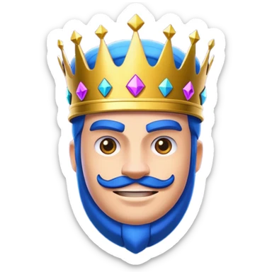 clash royale logo sticker