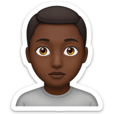 I said black eyes sticker