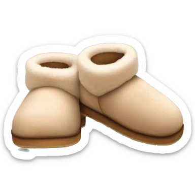UGG slippers  sticker