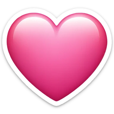 Pretty heart sticker