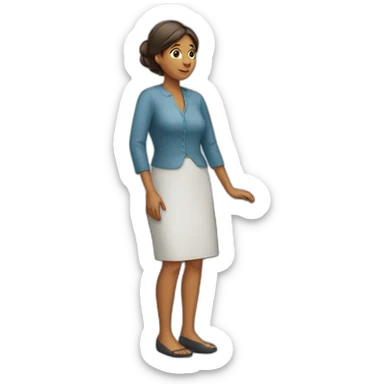 Wife waiting for husband sticker