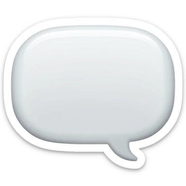 speech bubble with three dots sticker