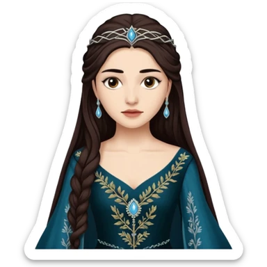 Hande ercel as a character from game of thrones  sticker