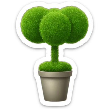 topiary sticker