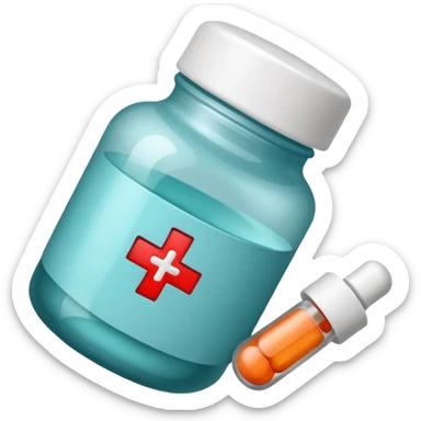 medical pain medication sticker
