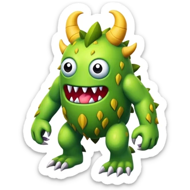 3d-isometric-monster-Chitterbark sticker