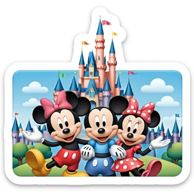 disney gift card sticker