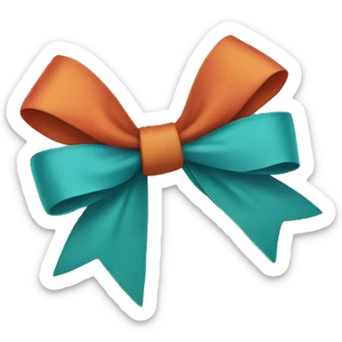 Bow sticker