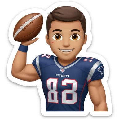 New England Patriots sticker