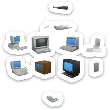 computer 1995 sticker