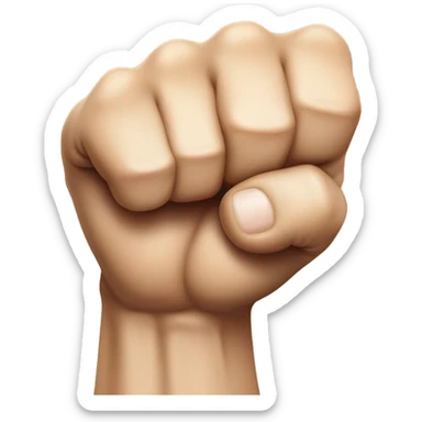 President trump fist sticker