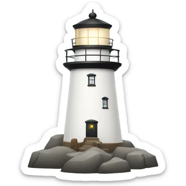 lighthouse sticker