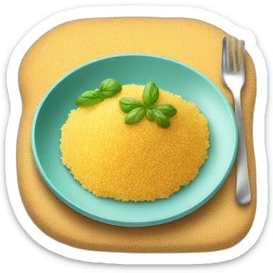 Meal of couscous sticker