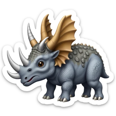 Triceratops sticker