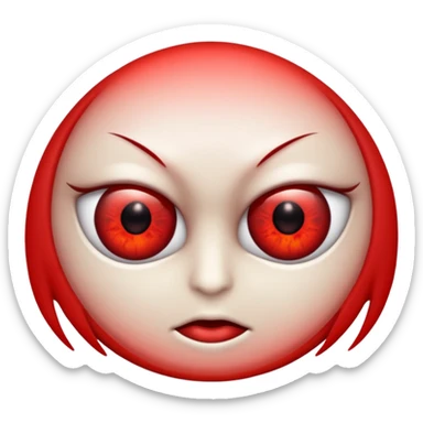 red eyes sticker