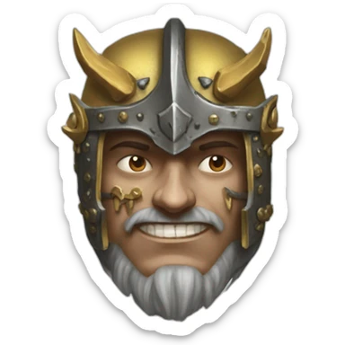 Warhammer fantasy chaos warrior sticker