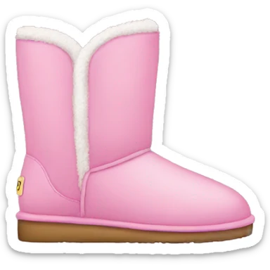 Pink Uggs  sticker