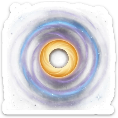 black hole sticker